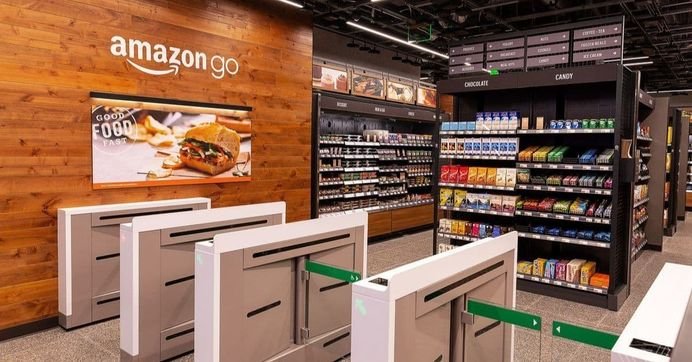 Amazon go, click and collect